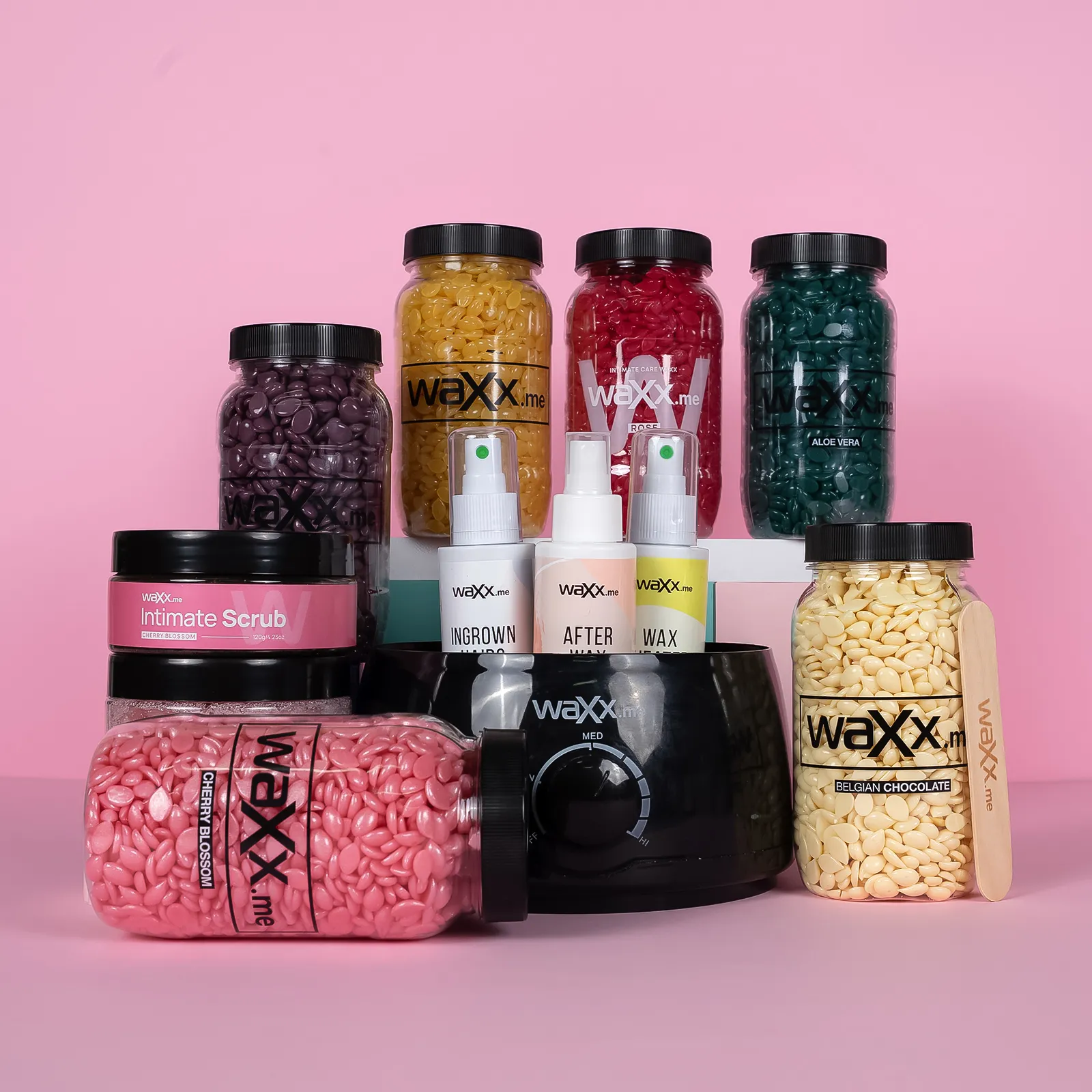 WaXx Cherry Glow Box  + Δώρο 2 Κεριά σώματος 