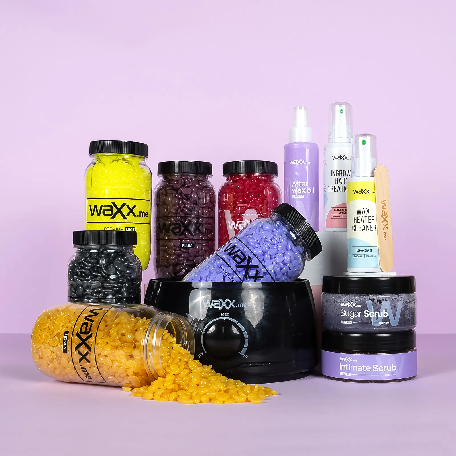 WaXx Box Purple Touch  + Δώρο 2 Κεριά σώματος 