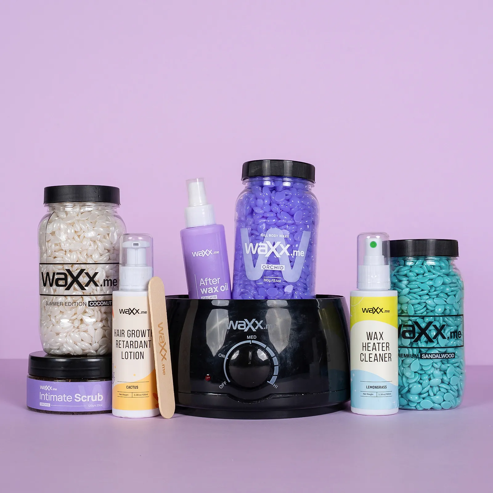 WaXx Box Orchid Skin Ritual  + Δώρο Λοσιόν για την επιβράδυνση της ανάπτυξης τριχοφυΐας - Kάκτος  