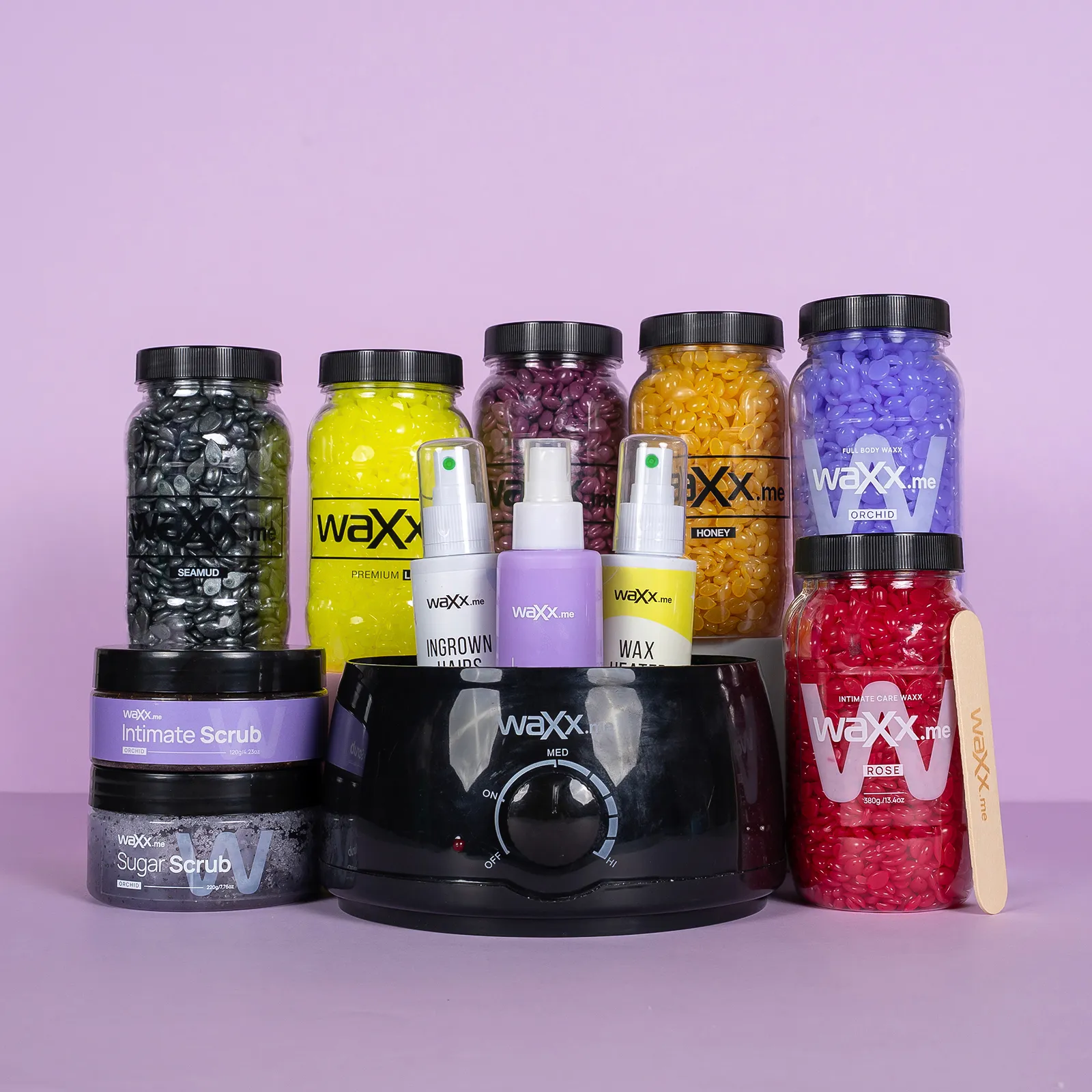 WaXx Box Purple Touch  + Δώρο 2 Κεριά σώματος 