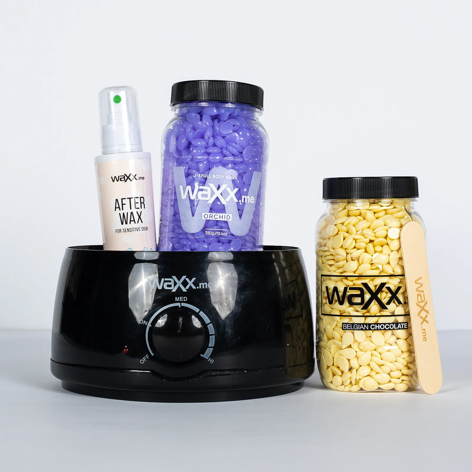 WaXx Pure Elegance Box  + Δώρο Λάδι χρήσης μετά την εφαρμογή του κεριού 