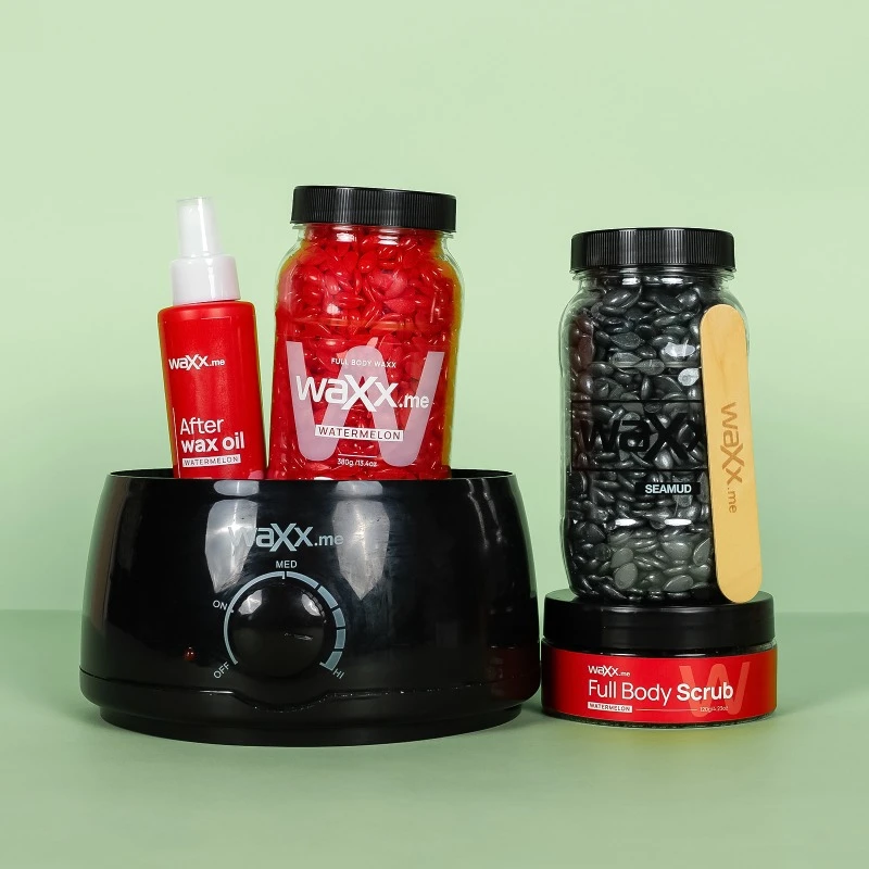 WaXx Box Full Body Glow  + Δώρο Λάδι χρήσης μετά την εφαρμογή του κεριού 