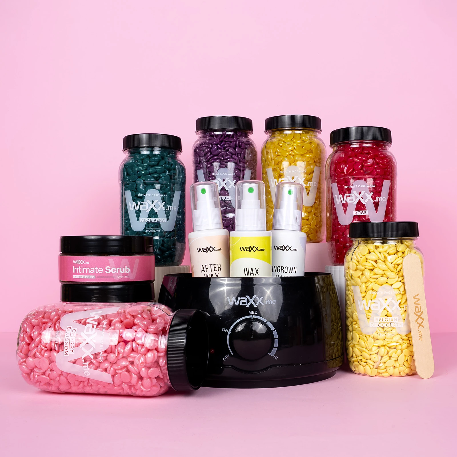 WaXx Cherry Glow Box  + Δώρο 2 Κεριά σώματος 