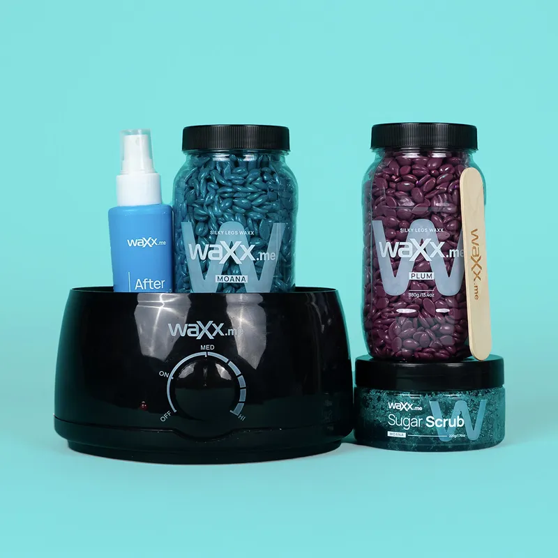 WaXx Silky Legs Box  +&nbsp;Δώρο Scrub σώματος με ζάχαρη 