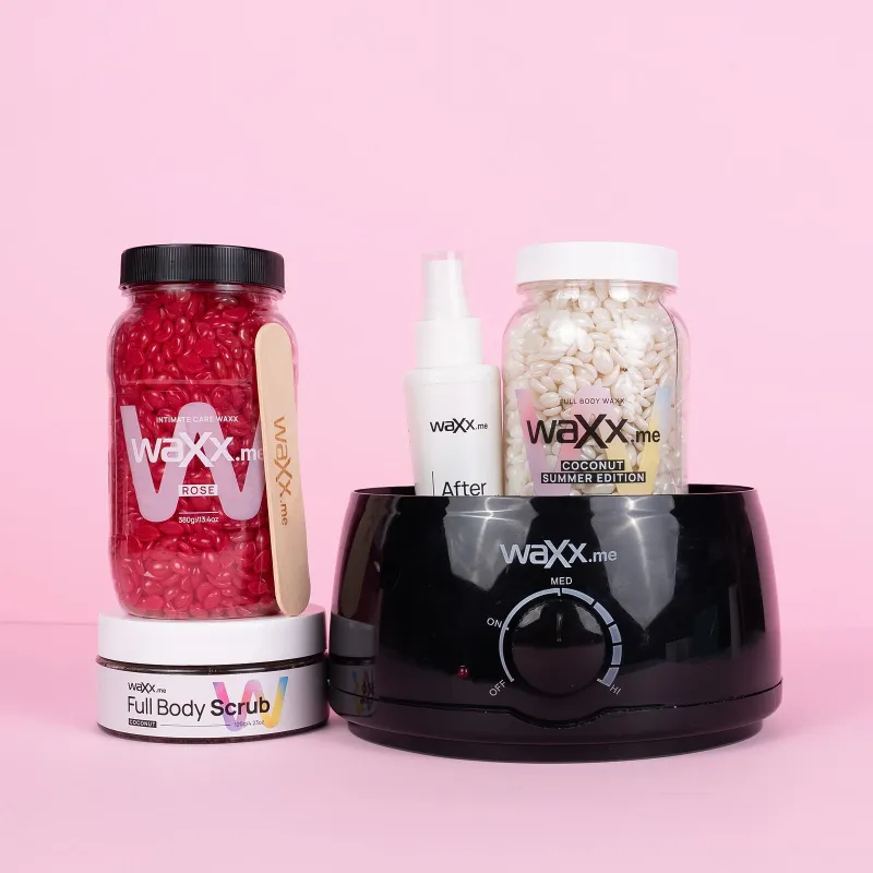WaXx Box Coconut Dream  +&nbsp;Δώρο Λάδι χρήσης μετά την εφαρμογή του κεριού 