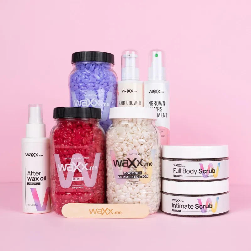 WaXx Box Coconut Touch  +&nbsp;Δωρο Scrub για ευαίσθητες περιοχές 