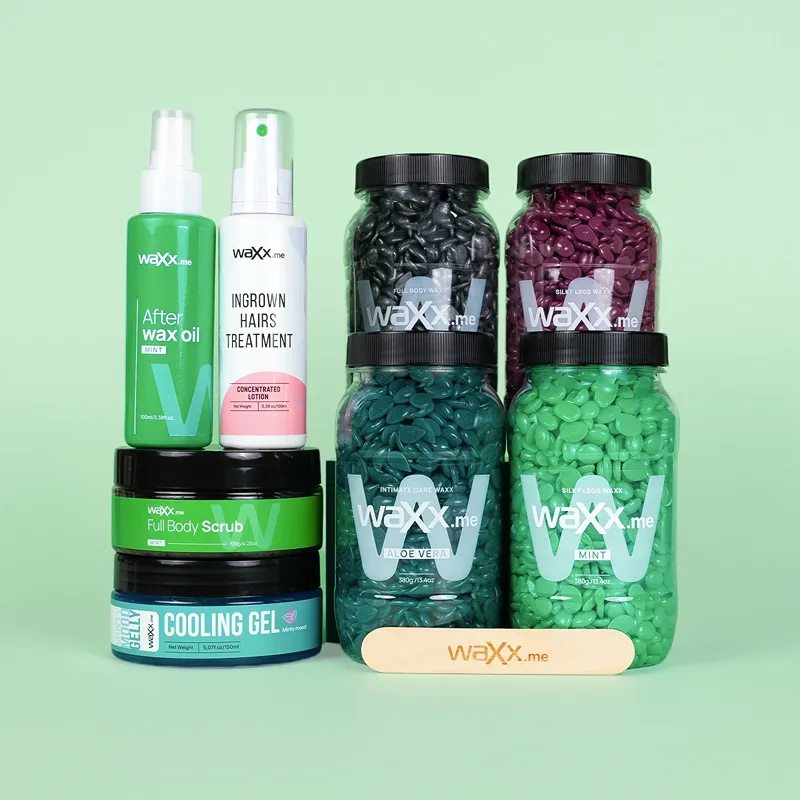 WaXx Mint Fresh Box  +&nbsp;Δωρο Δροσιστική γέλη μετά την αποτρίχωση με κερί 