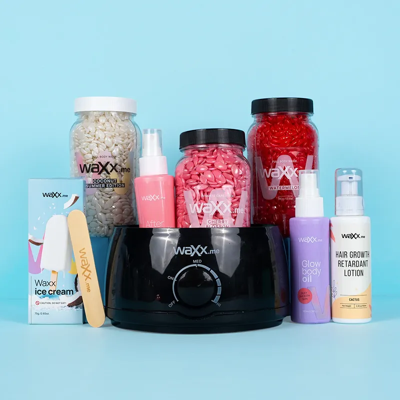 WaXx Glow Season Box  +&nbsp;Δωρο Λοσιόν για την επιβράδυνση της ανάπτυξης τριχοφυΐας 