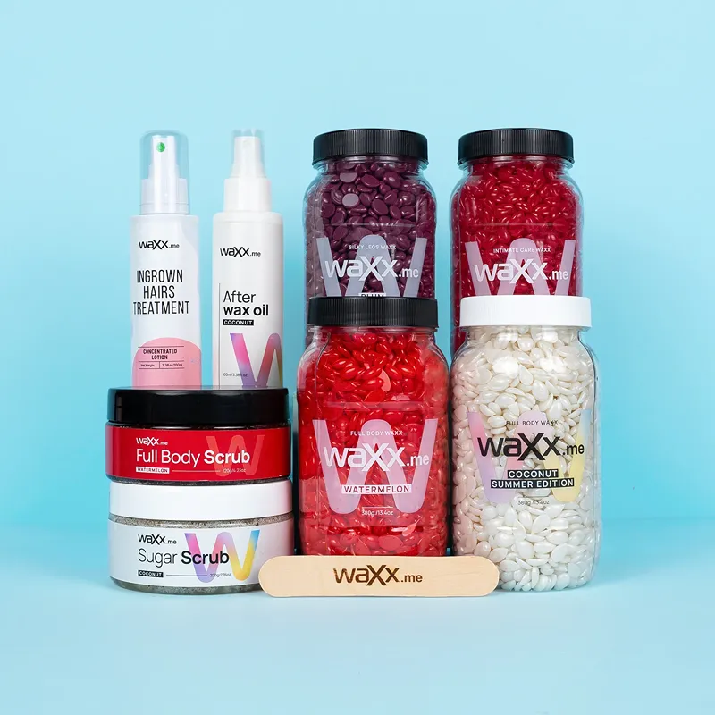 WaXx Coconut Coast Box  +&nbsp;Δωρο Θεραπεία για τις τρίχες που έχουν γυρίσει προς τα μέσα 