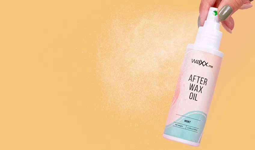 Φροντίδα της επιδερμίδας μετά την αποτρίχωση με το λάδι After WaXx